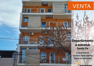 Venta departamento 2 dormitorios a estrenar CON COCHERA